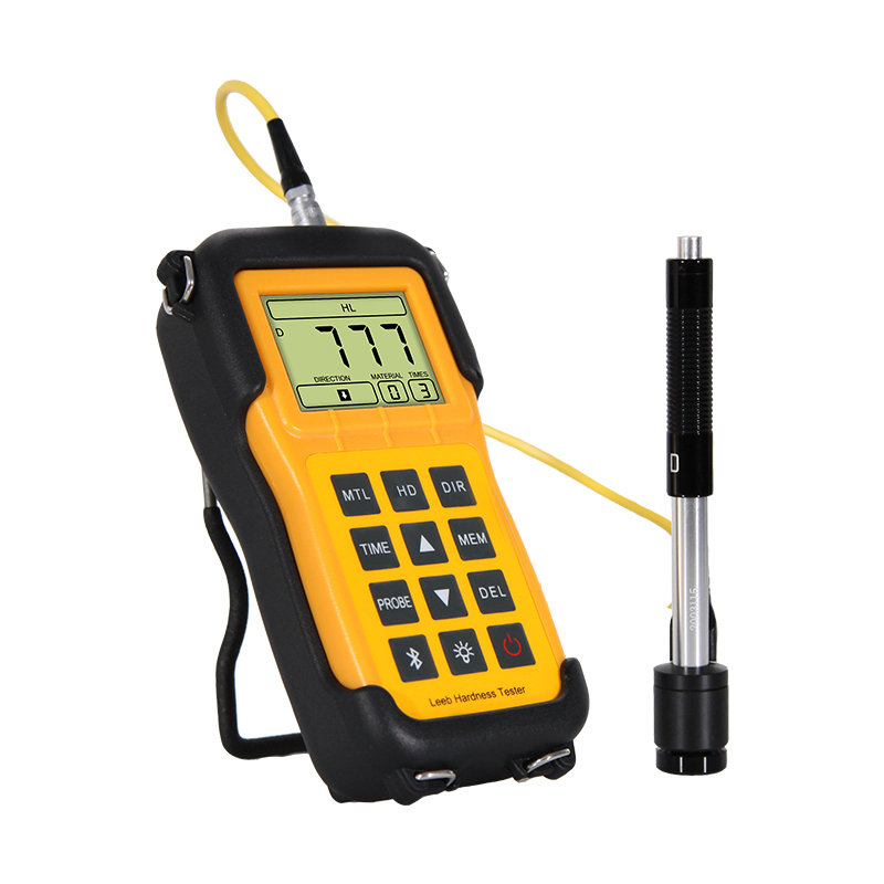 YUSHI Portable Leeb Hardness Tester Series LM100 with Standard D Type Impact Device w/D Test Block 